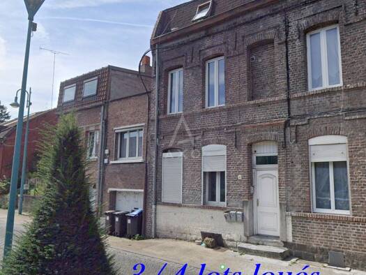 Immeuble à vendre 235 000 € 174 m² Est Trith-Saint-Léger 59125