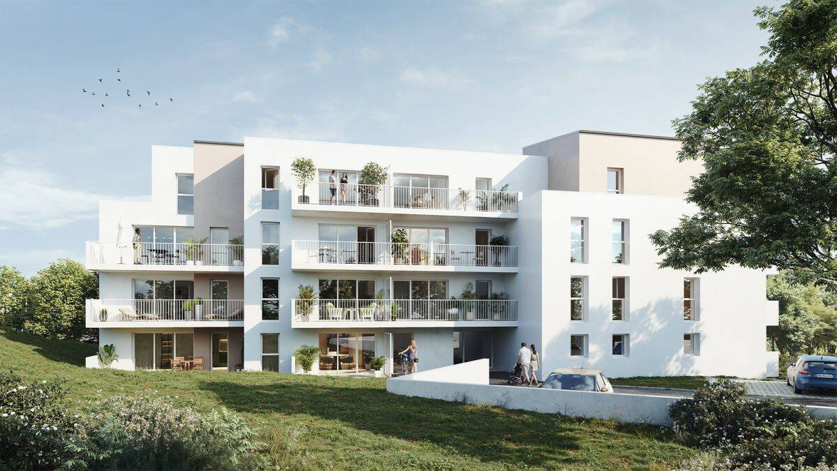 Appartement 2 pièces 44 m² · à Quimper · 43,6 m² · 148 000 €