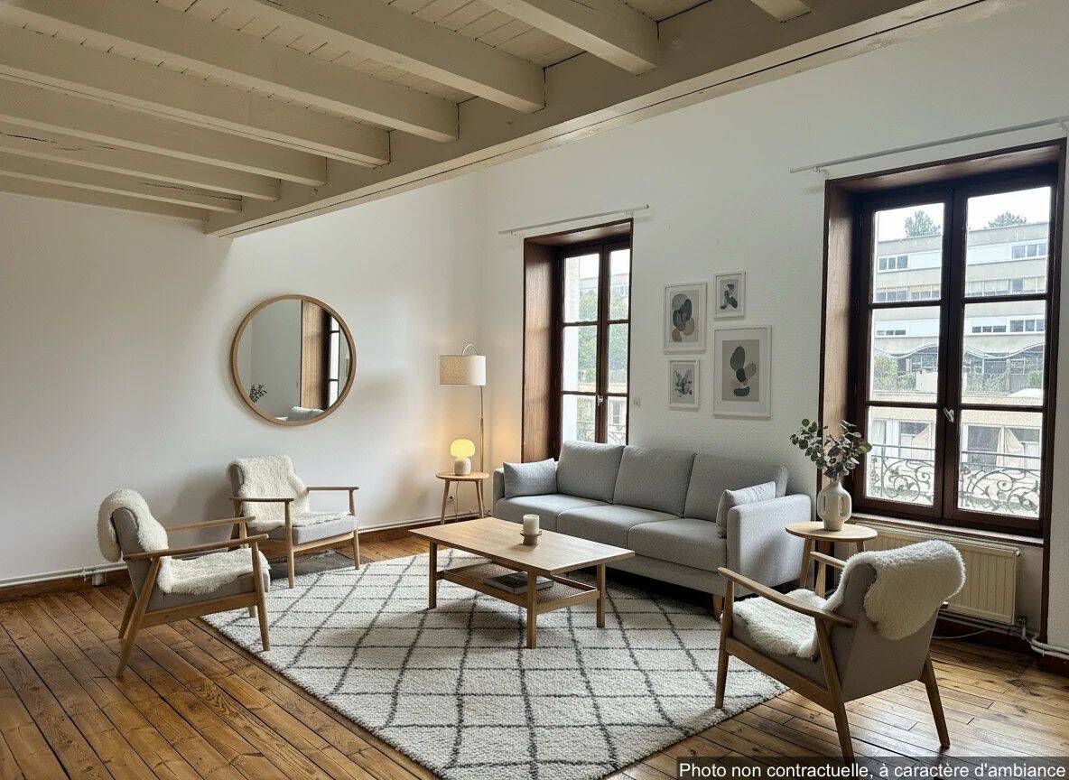 Appartement 2 pièces 47 m² · à Saint-Étienne · 47 m² · 74 000 €