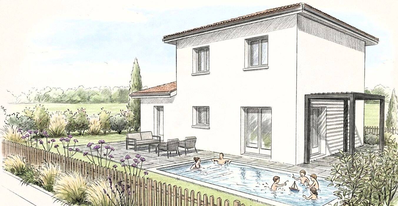 Projet de construction d'une maison 93 m² avec terrain à CHARNOZ