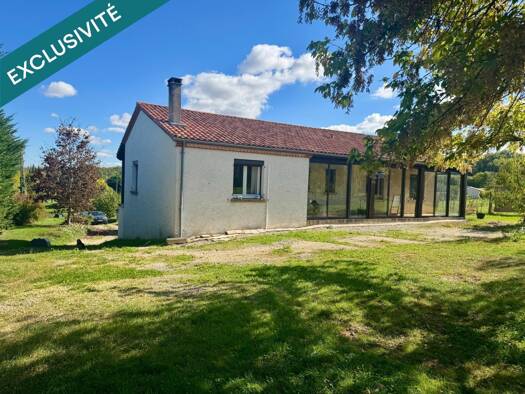 Maison de plain-pied à vendre 206 000 € 5 pièces 3 chambres 119 m² 2 756 m² de terrain Boudy-de-Beauregard 47290