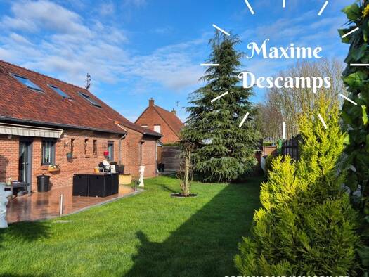 Maison à vendre 454 000 € 6 pièces 4 chambres 178 m² 876 m² de terrain Les Ecoles Halluin 59250