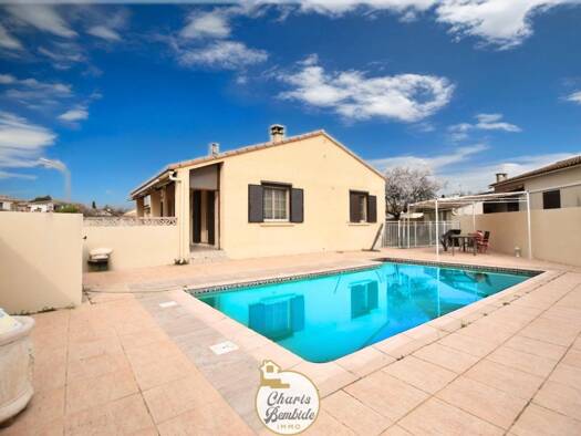 Maison de plain-pied à vendre 305 000 € 4 pièces 3 chambres 91 m² 604 m² de terrain Bernis 30620