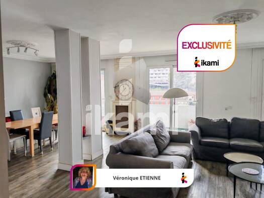 Appartement à vendre 190 000 € 4 pièces 3 chambres 120 m² Étage 7/10 Monthieu-Saint François Saint-Étienne 42100