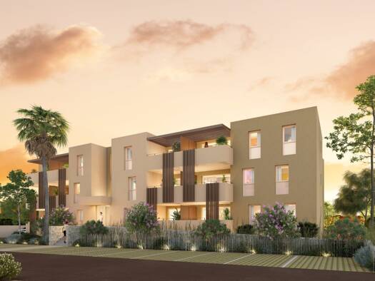 Appartement à vendre - neuf 325 000 € 3 pièces 64,2 m² Étage 2/2 Sud Le Grau-du-Roi 30240