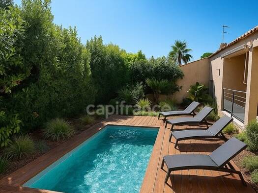 Maison de plain-pied à vendre 529 000 € 4 pièces 3 chambres 111 m² 450 m² de terrain Village Clapiers 34830