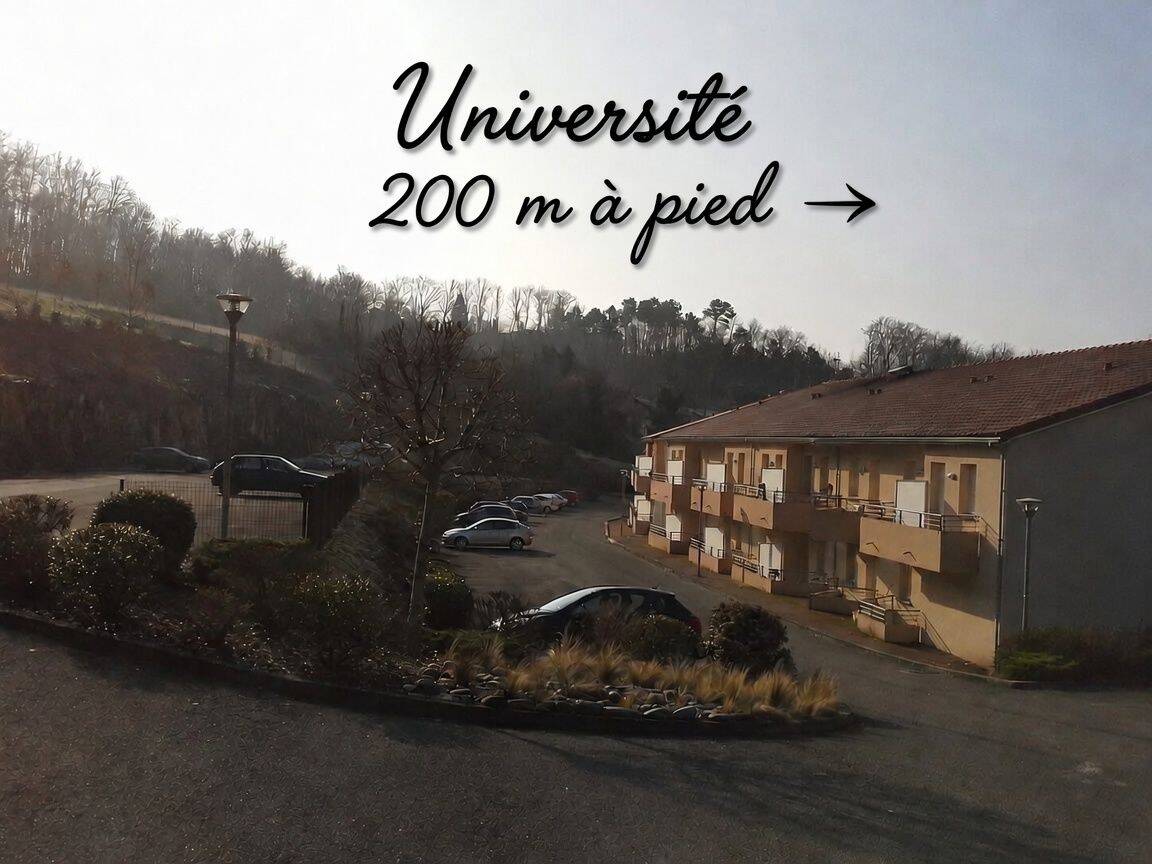Appartement 1 pièce 25 m² · à Périgueux · 25 m² · 410 €