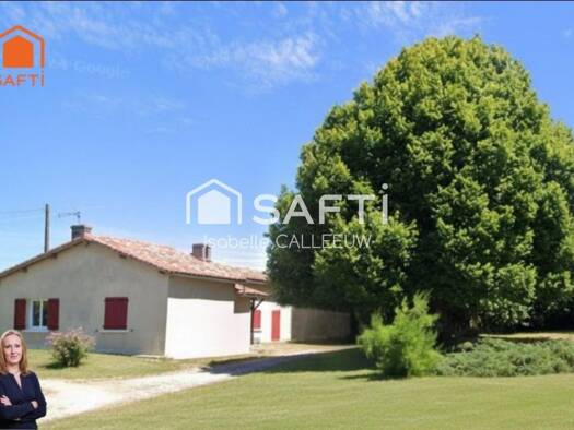 Maison à vendre 105 000 € 5 pièces 4 chambres 147 m² 12 278 m² de terrain Bessac 16250