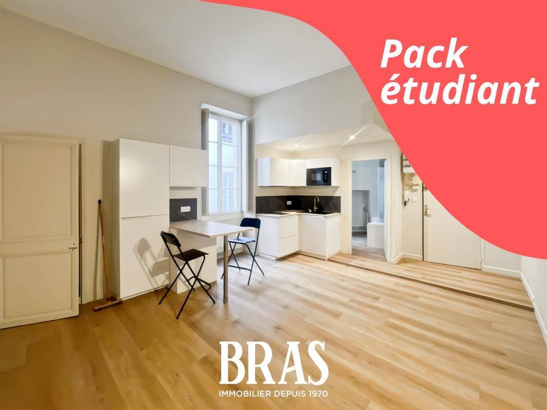 Appartement 1 pièce 25 m² · à Nantes · 25 m² · 560 €