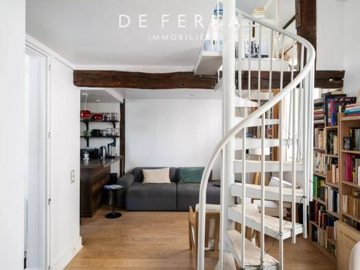 Appartement à vendre 575 000 € 3 pièces 2 chambres 51,6 m² Étage 3/3 Saint Victor Paris 5ème arrondissement 75005