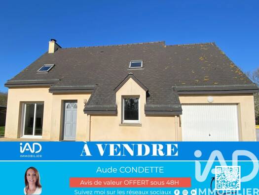 Maison à vendre 259 000 € 5 pièces 4 chambres 97 m² 1 033 m² de terrain Jugon-les-Lacs - Commune nouvelle 22270