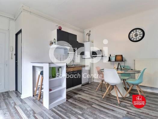 Appartement à louer 535 € 2 pièces 1 chambre 35,8 m² 1er étage Centre-La Petite Forêt Forbach 57600