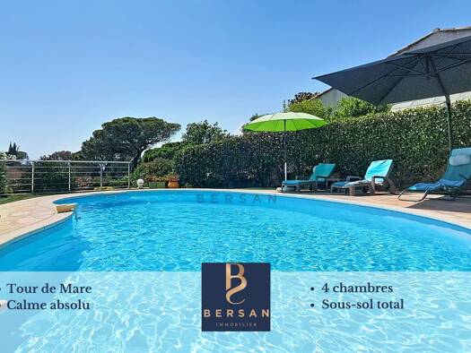 Maison à vendre 775 000 € 6 pièces 4 chambres 132 m² 980 m² de terrain Sainte Brigitte Fréjus 83600
