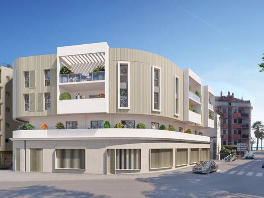 Appartement à vendre - neuf 579 000 € 4 pièces 3 chambres 79,4 m² Étage 2/3 Fréjus Plage Fréjus 83600