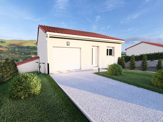 Terrain avec maison neuve à vendre 320 711 € 5 pièces 3 chambres 137 m² 345 m² de terrain La Pradelle Pont-du-Château 63430