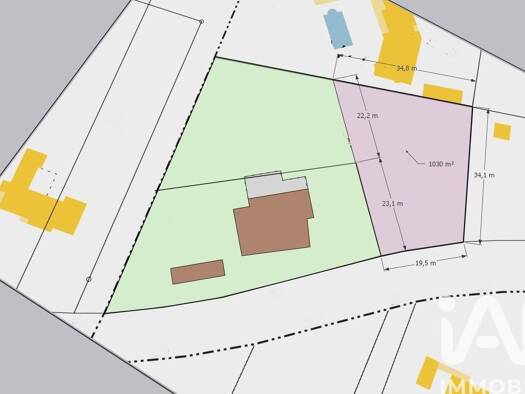 Terrain constructible à vendre 87 500 € 1 030 m² de terrain Fronton 31620