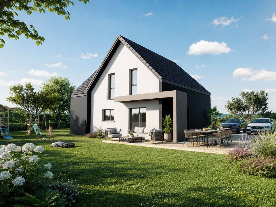 Maison 5 pièces 118 m² · à Sainte-Croix-en-Plaine · 118 m² · 374 060 €