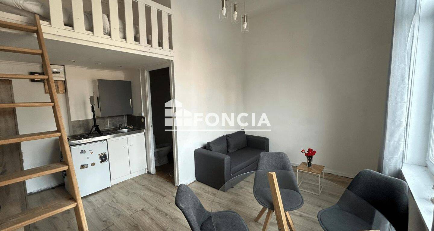 Appartement 1 pièce 17 m² · à Lille · 17,4 m² · 436 €/mois