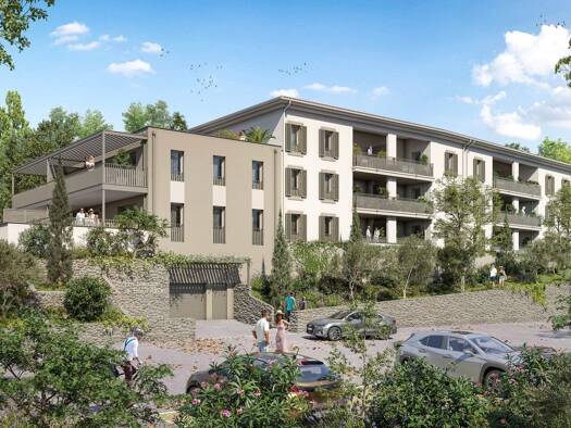 Appartement à vendre - neuf 197 518 € 3 pièces 2 chambres 63,5 m² dès le 31/12/2027 Saint-Alban-du-Rhône 38370