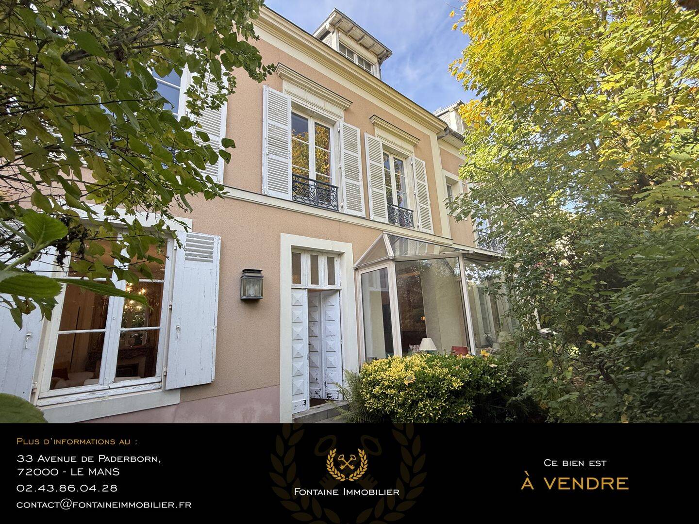 Maison 7 pièces 191 m² · à Le Mans · 191 m² · 613 600 €