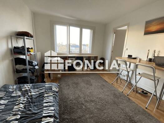 Appartement à louer 465 € 1 pièce 26,5 m² 2ème étage dès le 11/04/2026 La Fuye Velpeau Tours 37000