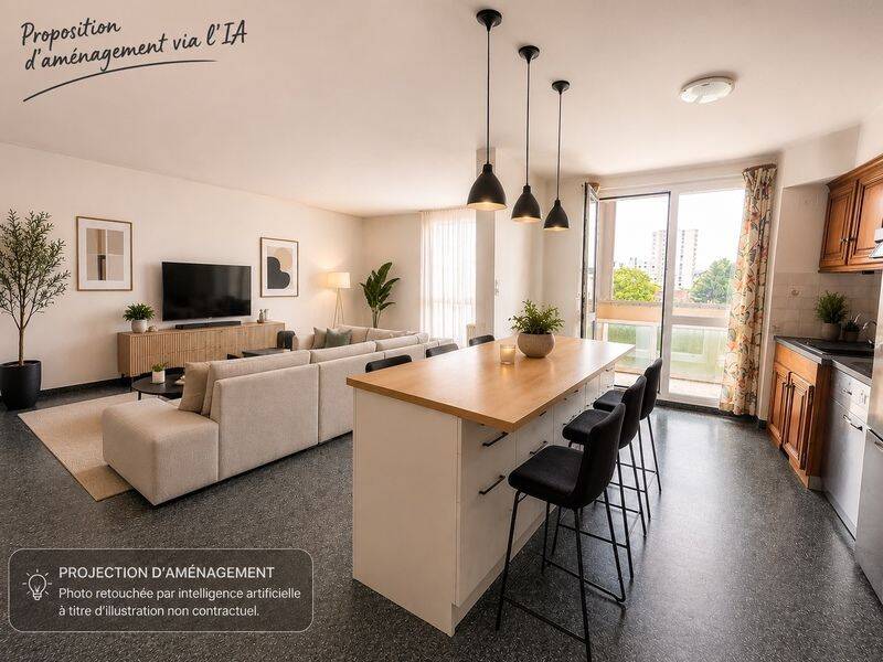 Appartement 3 pièces 67 m² · à Nogent-sur-Oise · 67 m² · 85 000 €
