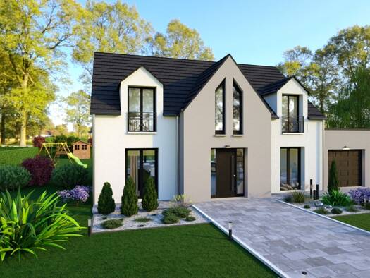 Terrain avec maison neuve à vendre 538 577 € 6 pièces 3 chambres 133,7 m² 425 m² de terrain Andilly 95580