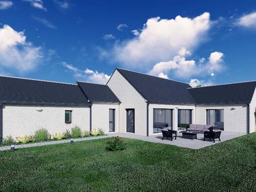 Terrain avec maison neuve à vendre 269 900 € 4 pièces 3 chambres 110 m² 375 m² de terrain Artannes-sur-Indre 37260