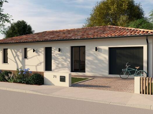 Terrain avec maison neuve à vendre 240 000 € 4 pièces 3 chambres 100 m² 3 500 m² de terrain Palazinges 19190