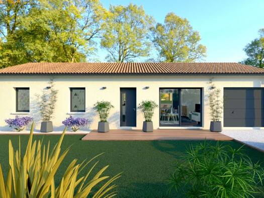 Terrain avec maison neuve à vendre 189 000 € 4 pièces 3 chambres 90 m² 257 m² de terrain Sud Ouest Suzac Saint-Georges-de-Didonne 17110