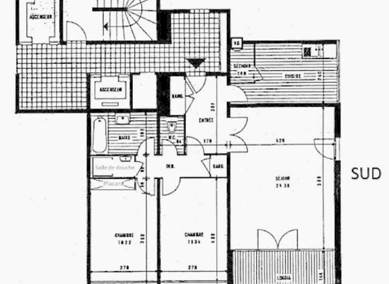 Appartement à vendre 363 000 € 3 pièces 2<br/>chambres 76 m²<br/>superficie 1/10<br/>étage Louvois Vélizy-Villacoublay 78140