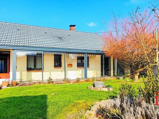 Maison de plain-pied à vendre 239 900 € 5 pièces 3 chambres 81 m² 630 m² de terrain Rieulay 59870