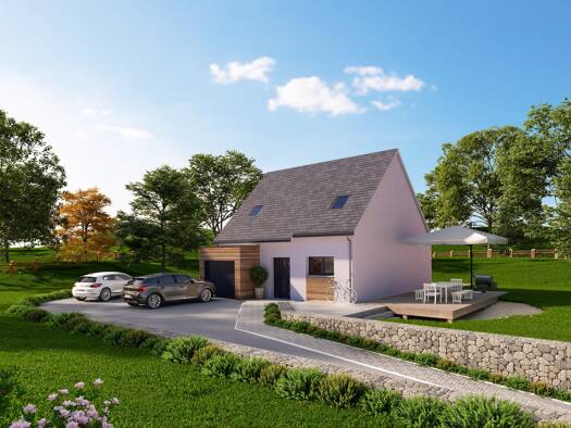 Terrain avec maison neuve à vendre 229 753 € 4 pièces 3 chambres 84,6 m² 375 m² de terrain Saint-Amand-les-Eaux 59230