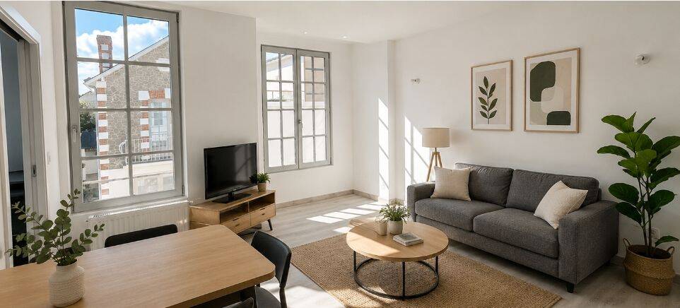 Appartement 3 pièces 71 m² · à Pornichet · 70,6 m² · 375 000 €