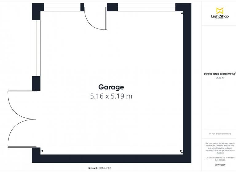 Maison à vendre 299 000 € 3 pièces 1<br/>chambre 80 m²<br/>superficie 303 m²<br/>terrain La Lesque Eysines 33320