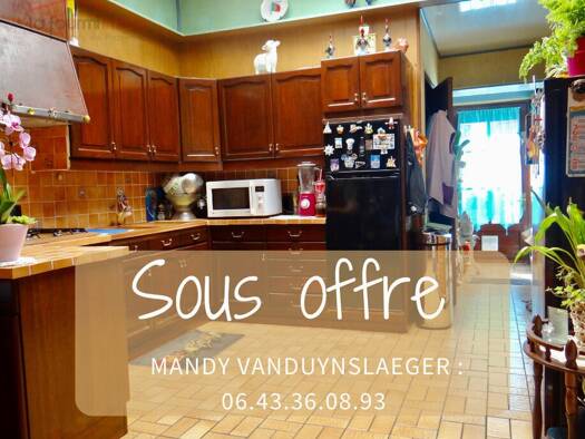 Maison à vendre 110 000 € 4 pièces 3 chambres 83 m² Tourcoing 59200