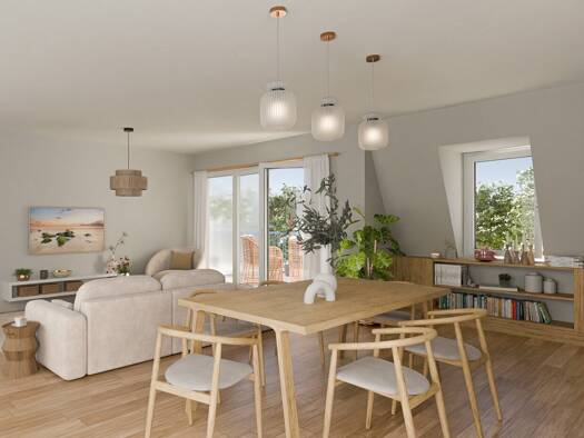 Appartement à vendre - neuf 391 000 € 3 pièces 56,6 m² RDC/3 dès le 31/12/2027 Ouest Marly-le-Roi 78160