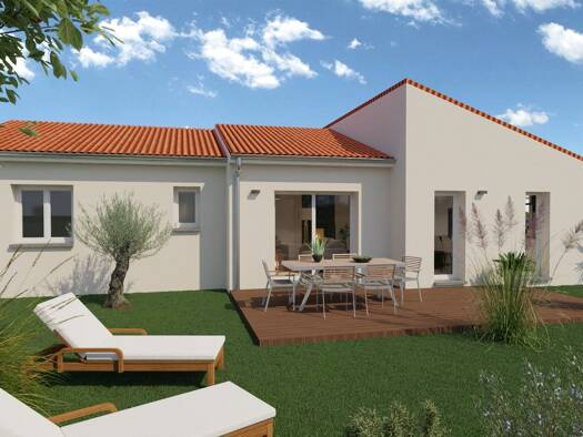 Terrain avec maison neuve à vendre 299 000 € 5 pièces 3 chambres 86 m² 455 m² de terrain Authezat 63114