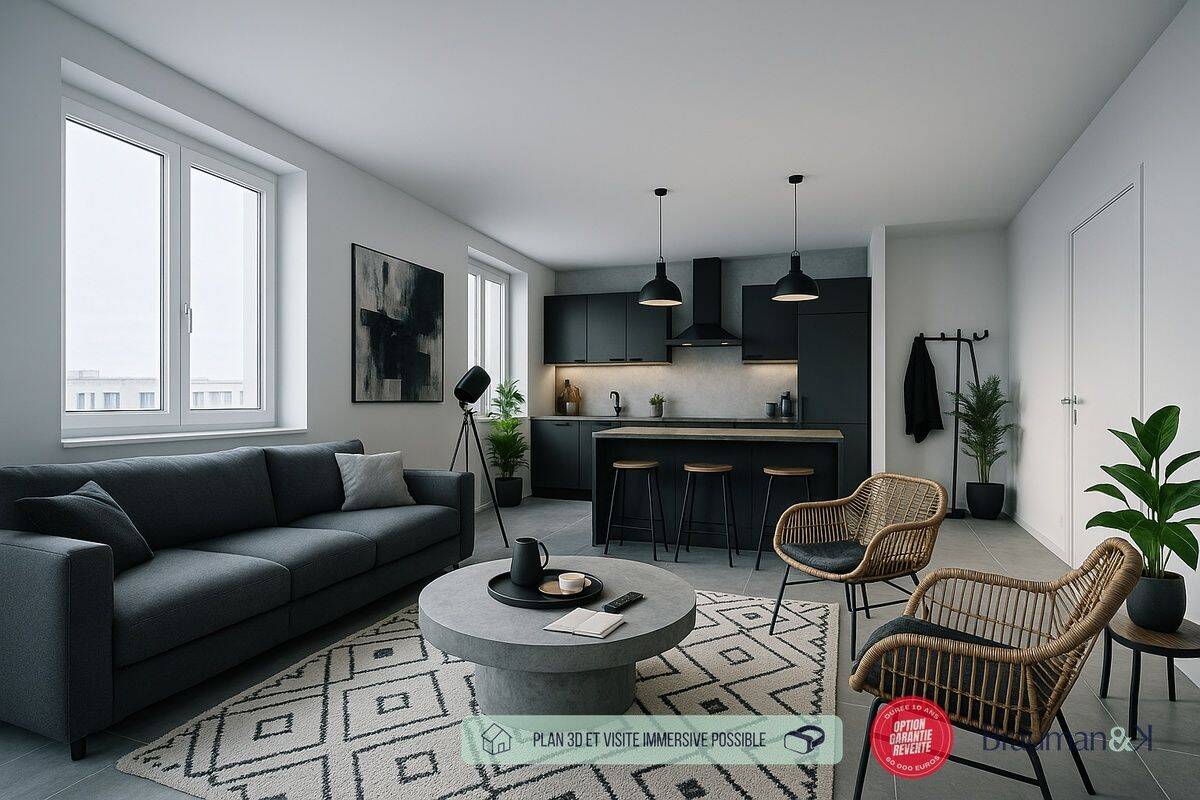 Appartement 4 pièces 77 m² · à Angers · 77 m² · 332 290 €