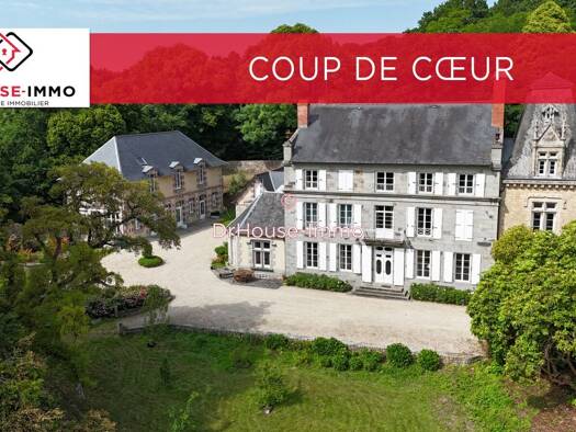 Château à vendre 1 449 000 € 26 pièces 15 chambres 693 m² 11 552 m² de terrain Nord Ouest Guingamp 22200