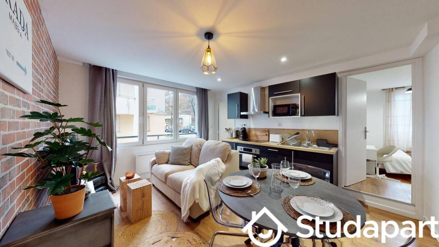 1 pièce 11 m² · à Rouen · 11 m² · 400 €
