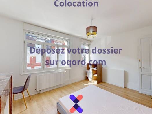 Maison à louer 494 € 7 pièces 6 chambres 120 m² dès le 01/06/2026 Hellemmes-Centre Lille 59260