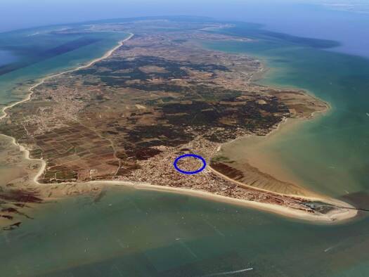 Terrain constructible viabilisé à vendre 338 000 € 347 m² de terrain Rivedoux-Plage 17940