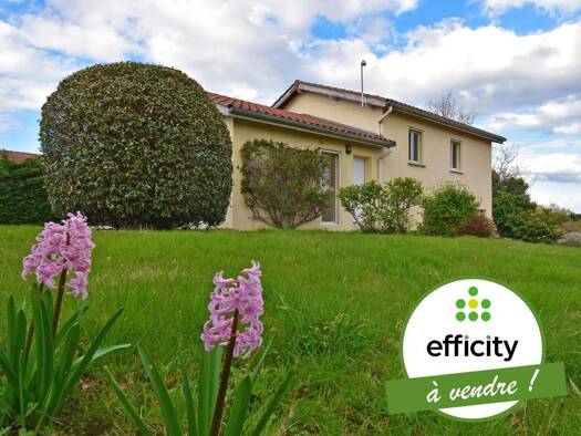 Maison de plain-pied à vendre 329 000 € 5 pièces 3 chambres 94 m² 1 000 m² de terrain Grande Couronne Saint-Just-Saint-Rambert 42170