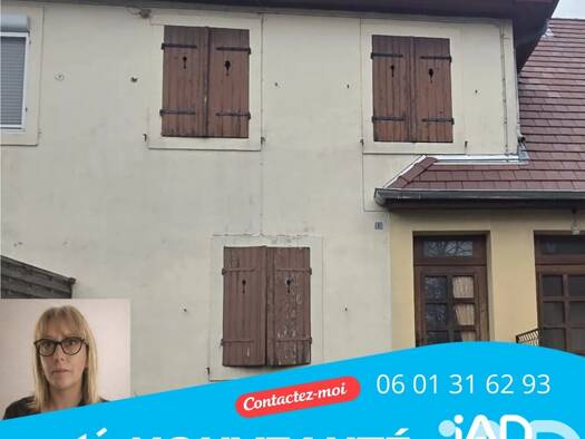 Maison à vendre 39 000 € 3 pièces 2 chambres 68 m² 421 m² de terrain Le Soleil Paray-le-Monial 71600