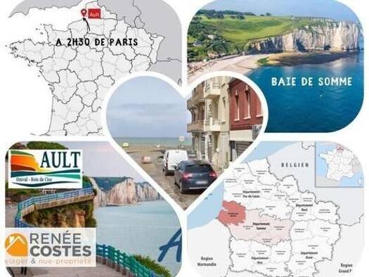 Duplex en viager libre Bouquet 171 598 € 5 pièces 4 chambres 114 m² RDC/2 Ault 80460