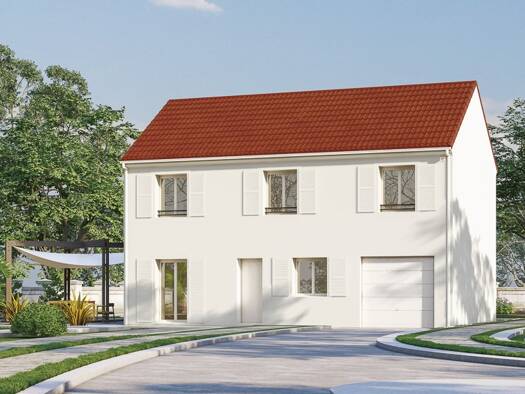 Terrain avec maison neuve à vendre 314 900 € 4 pièces 3 chambres 108 m² 368 m² de terrain Champagne-sur-Oise 95660