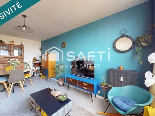 Appartement à vendre 95 000 € 2 pièces 1 chambre 50 m² Étage 9/14 Blanc Riez Centre Wattignies 59139