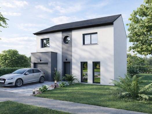 Terrain avec maison neuve à vendre 260 000 € 5 pièces 4 chambres 107 m² Mercy-le-Haut 54560