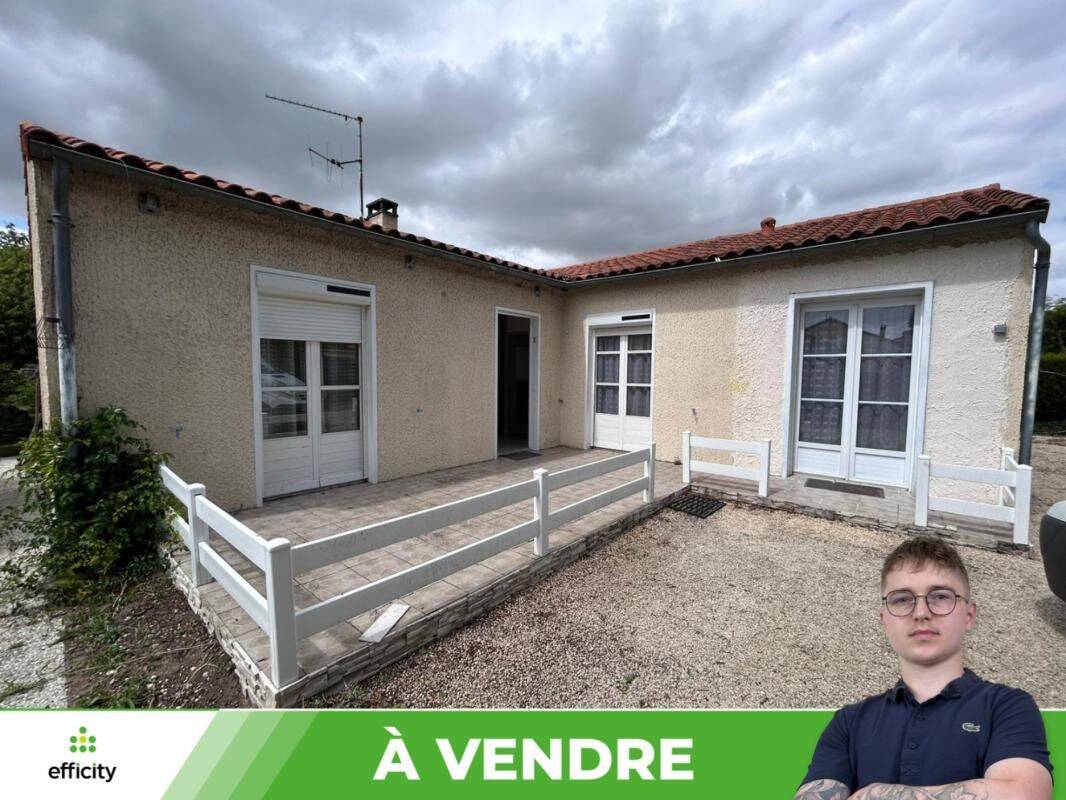 Maison 5 pièces 96 m² · à Monts-sur-Guesnes · 96 m² · 126 500 €